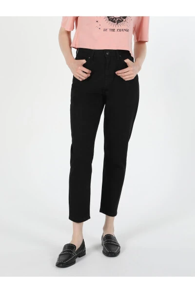 896 Maria High Waisted Slim Leg Mom Fit Jeans Women's Jean Pants - 8