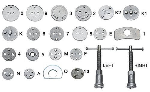 8MILELAKE Disk Tormoz Kaliper Kompressor Shamol Qaytarish Asbob 24 dona Professional Kaliper Asboblar To'plami - 10