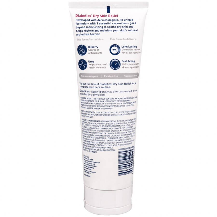 8oz CeraVe Diabеtiklar uchun quru terini namlash vositasi - 2