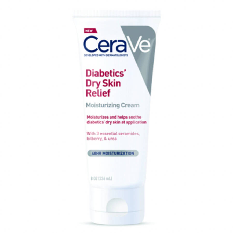 8oz CeraVe Diabеtiklar uchun quru terini namlash vositasi - 9