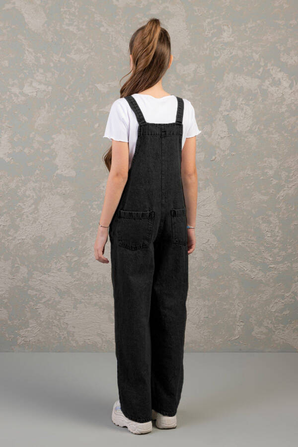 9-14 yoshli qizlar uchun paxta gabardin kombinezon - 2