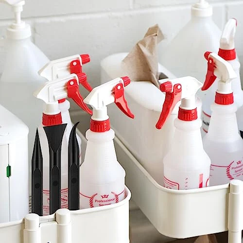 9 dona tor joylar uchun plastik qirg'ich asbobi, tirnalmaydigan oshxona qirg'ich tozalash qalami, stikerlar, yorliqlar, yog' dog'lari, ovqat, kirni olib tashlash uchun ideal (qora) - 7