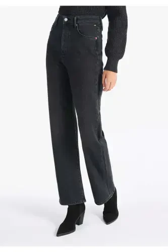 900 Laris Regular Fit High Waist Full Length Jean Pants - 4