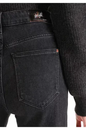 900 Laris Regular Fit High Waist Full Length Jean Pants - 6