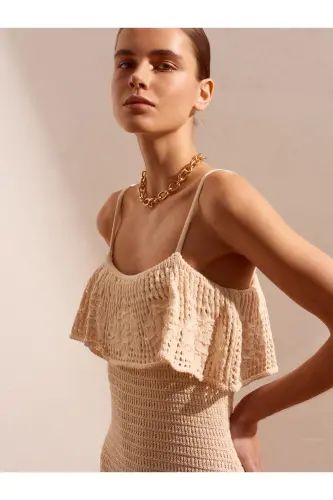 90195 Knit Tank Dress-natural-Natural - 3