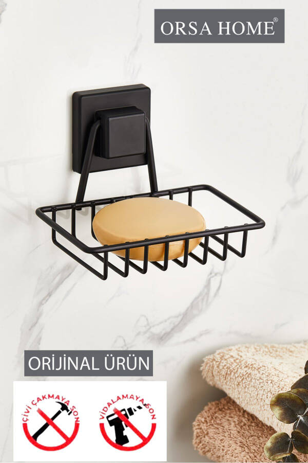 905 Mat Qora Kvadrat Kuchli Yopishqoq Sovunlik - 1