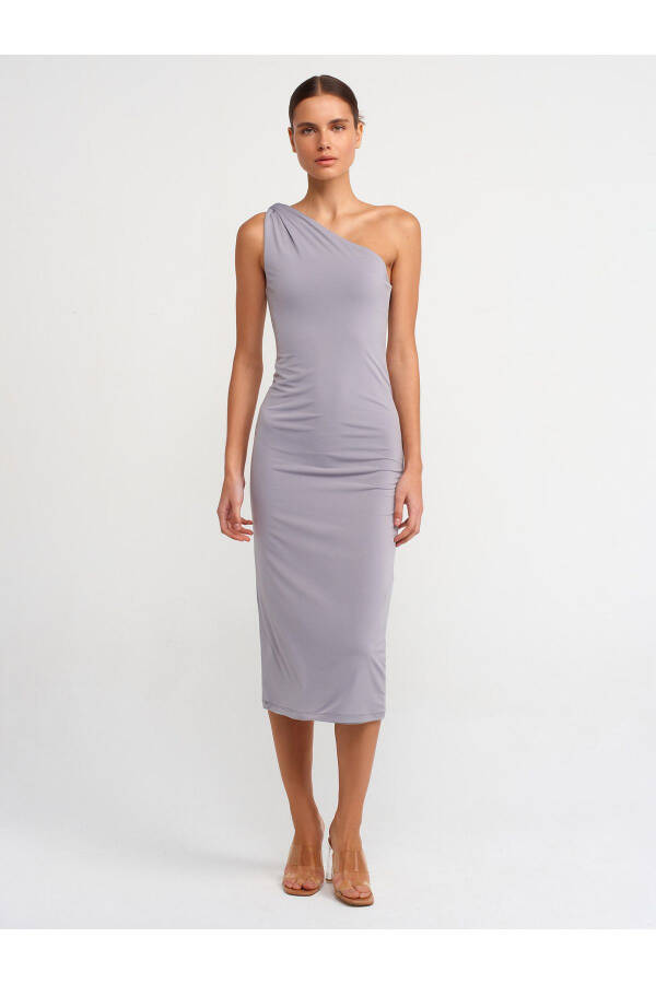 90717 Midi Dress - Grey - 17