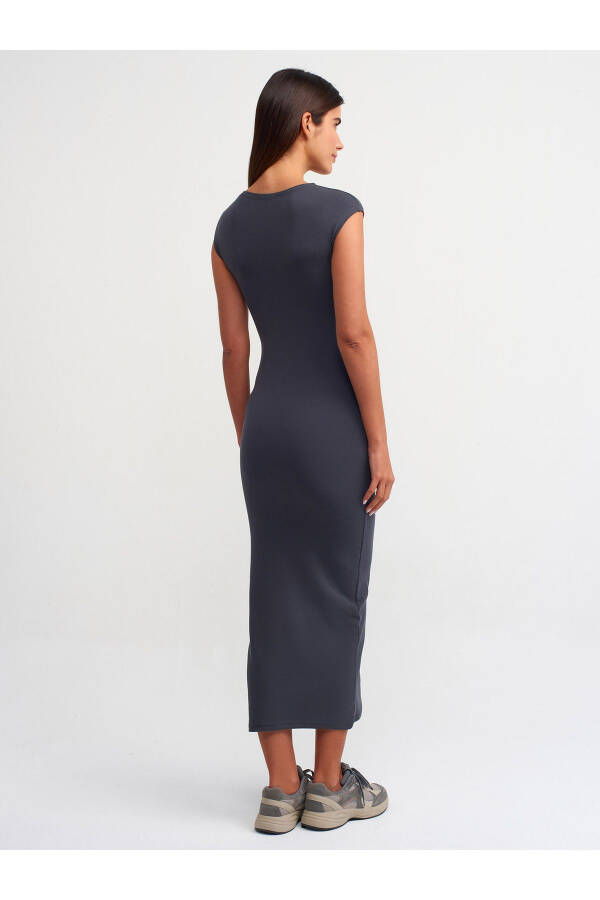 91097 Bodycon Dress - Anthracite - 18