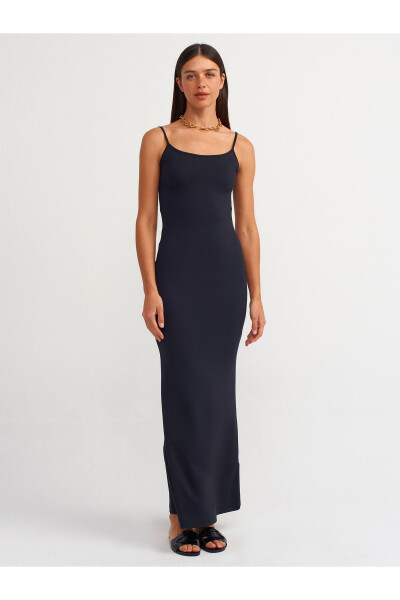 91175 Strapless Long Dress - Black - 17