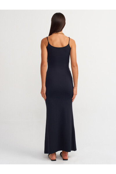 91175 Strapless Long Dress - Black - 16