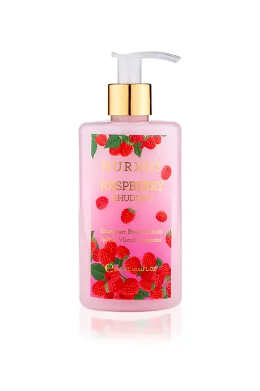 9175 Raspberry 300 ML Women & Men Shimmer Body Lotion - 1
