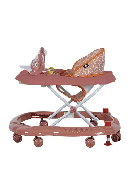 9227 Duffy Walker Rose Gold Musical Toy Baby Walker Spider-ROSE PINK - 2