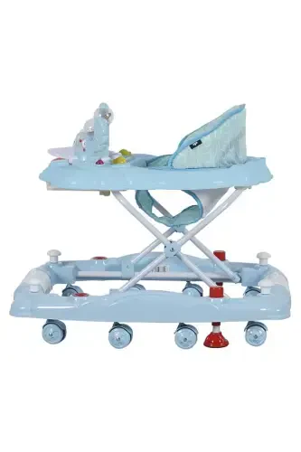 9228 Kiddy Ходунки Качалка Музыкальная Игрушка Ходунки Паук-Бирюзовый - SUNNY BABY (1)