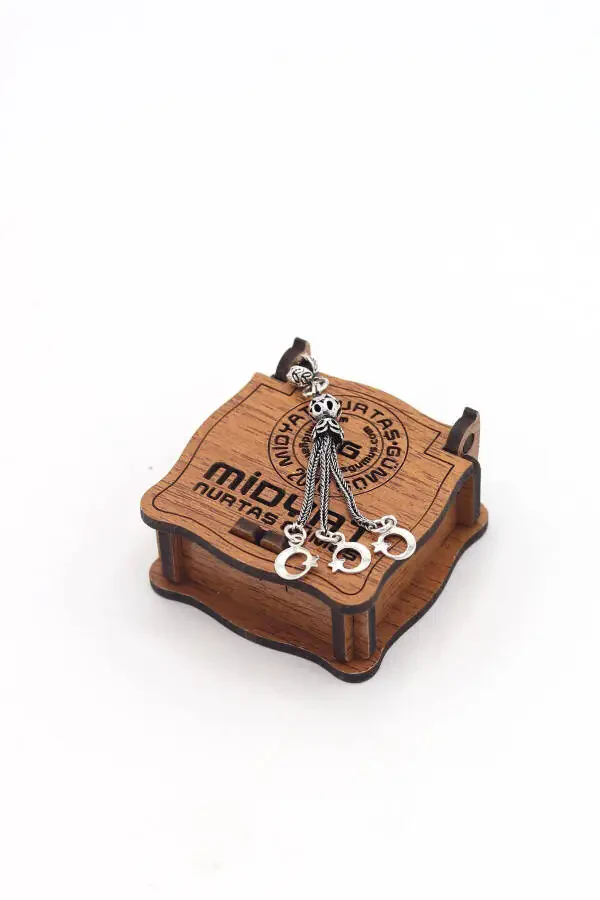 925 Ayar Gümüş Telkari Tesbih Püskülü 201022623 - 2