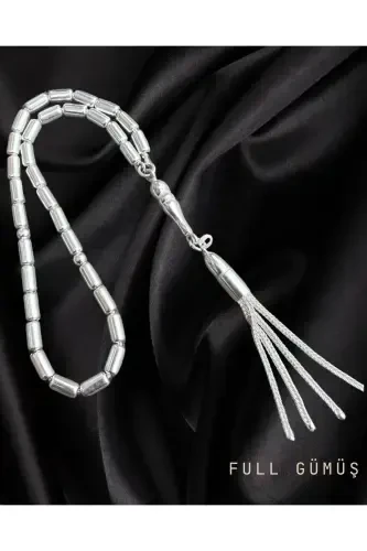 925 Sterling Complete Silver Tasbih - ERBAB I KEHRIBAR (1)