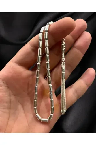 925 Sterling Complete Silver Tasbih - 5
