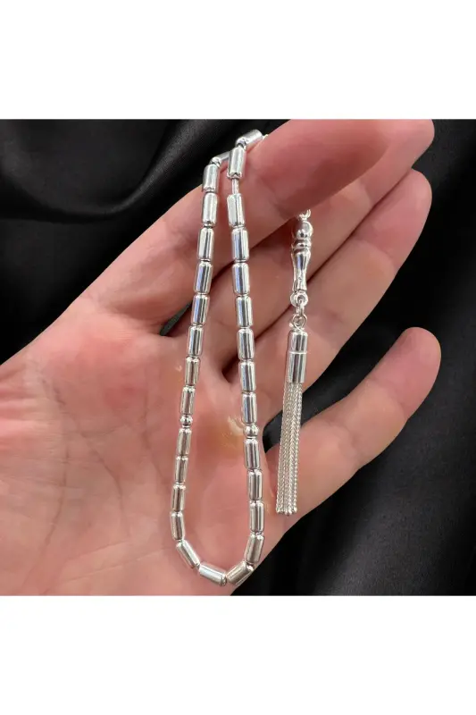 925 Sterling Complete Silver Tasbih - 1