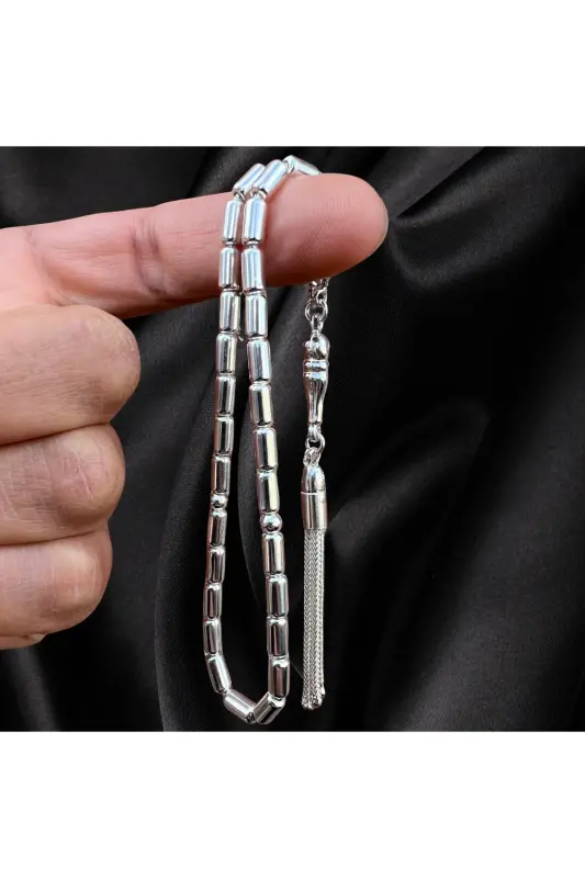 925 Sterling Complete Silver Tasbih - 2