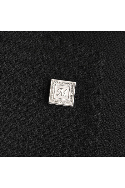 925 sterling kumush tugmachalar, bos harflar bilan o'yilgan, oltin qoplamali, kuyov uchun sovg'a, 3 harfgacha yozilishi mumkin - SATÜRN SILVER KUYUMCULUK