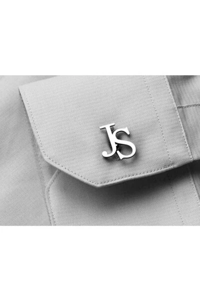 925 Sterling Silver Double Letter Cufflinks - MELA DORO