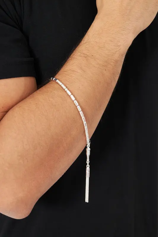 925 sterling silver medium size prayer beads - 3