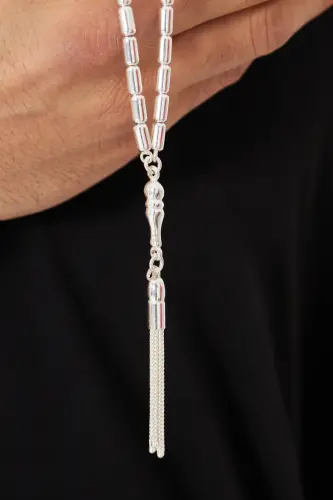 925 sterling silver medium size prayer beads - 4