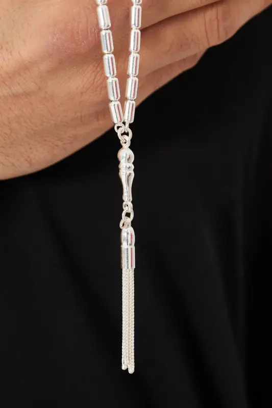 925 sterling silver medium size prayer beads - 4