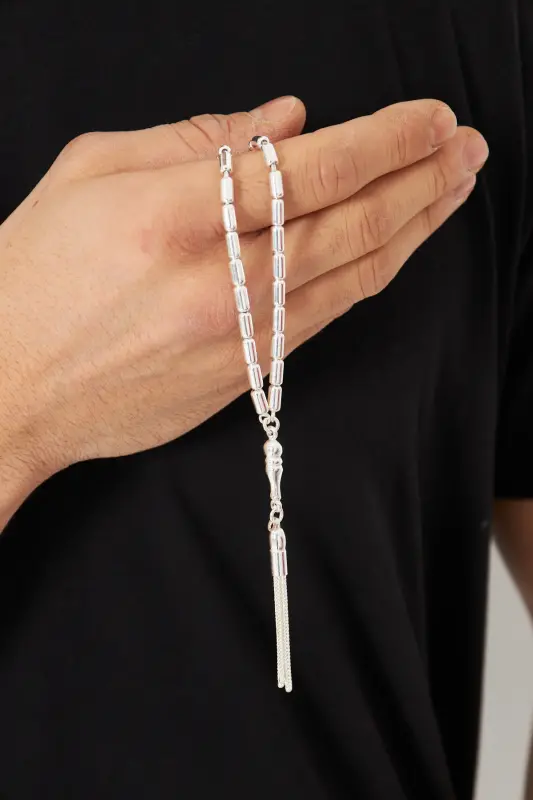 925 sterling silver medium size prayer beads - 5