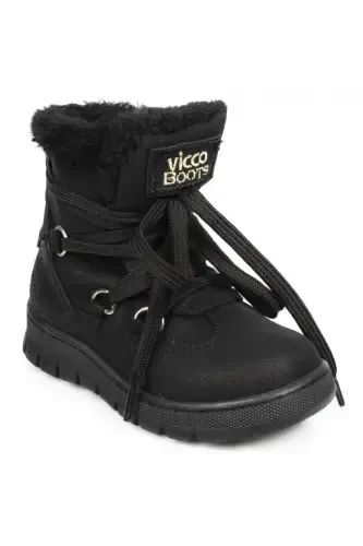 946.b20k.222 Baby Kids Boot-02 BLACK - 4