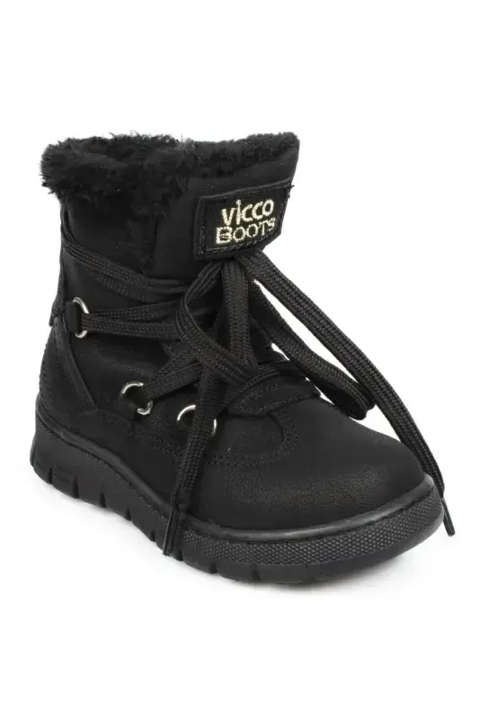 946.b20k.222 Baby Kids Boot-02 BLACK - 4