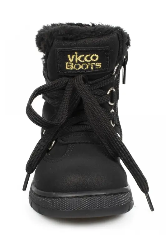 946.b20k.222 Baby Kids Boot - 02 BLACK - 4