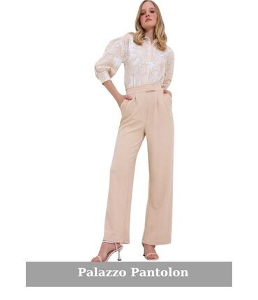 Kısa Boylular Palazzo Pantolon Giyer mi?  