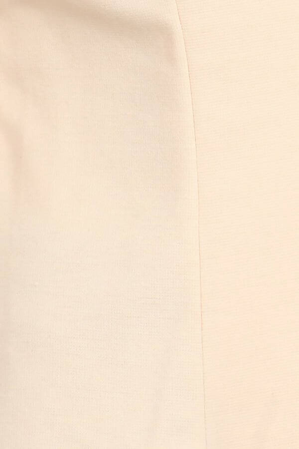 A comfortable, stylish and casual office blazer jacket with 3/4 sleeves, open front. Available in sizes S-3XL. - 4