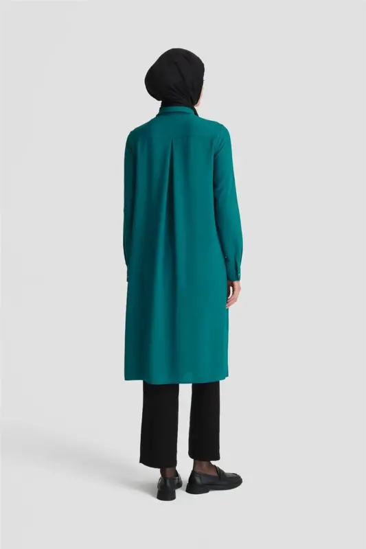 A Logolu Tunik Orth411 Nefti - YEŞİL - 5