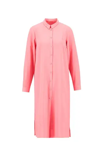 A Logolu Tunik Orth411 Şeker Pembe - Şeker Pembe 
