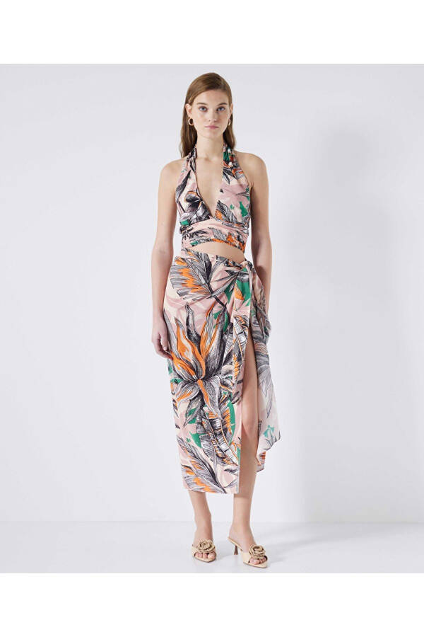 A patterned sarong - 1
