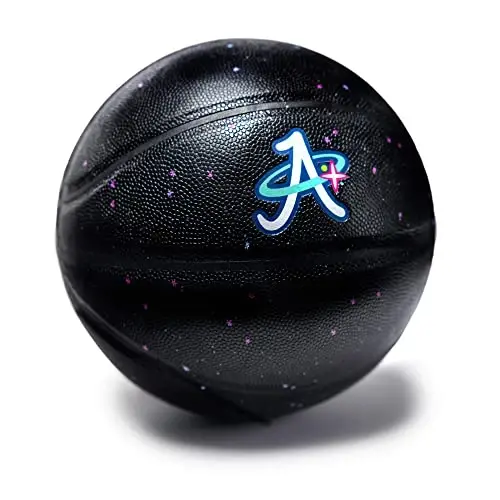A Plus Collectibles Space Flight 1 Official Basketball, Charm Game To'pi; Ichki/Tashqi Kort, O'lcham 7, 29.5