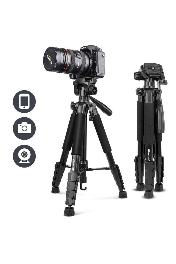 A Plus Tripod 175 Sm Professional Telefon Kamera Tutqichli Tripod Sumkasi bilan - 1