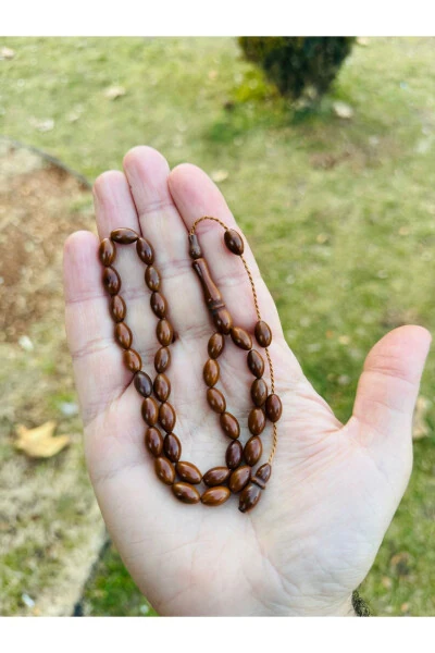 A prayer bead made of kukas, adorned with barley grains. - IZMIRPAZARI