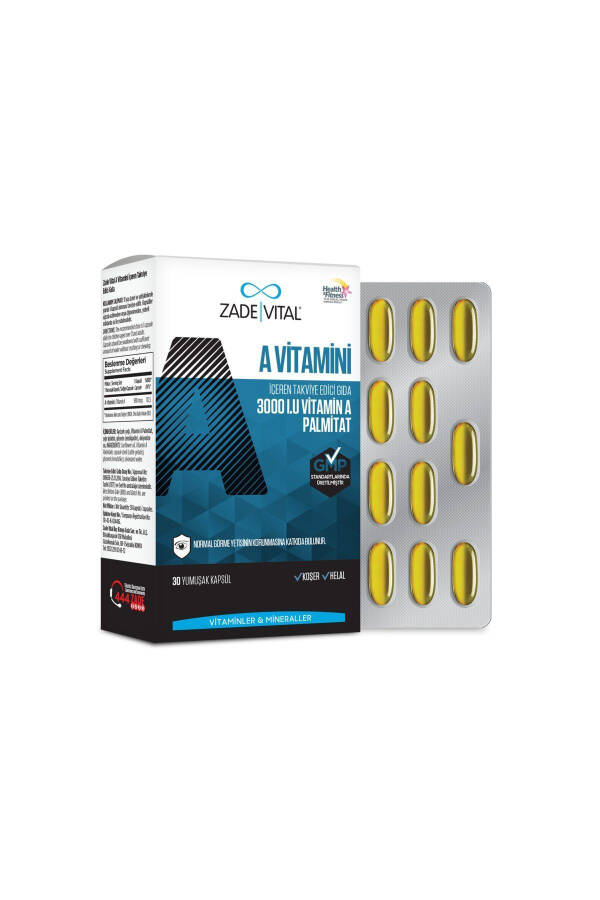 A Vitamini Blister 30 Kapsül - 10