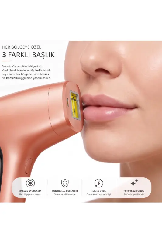 A05 Ipl 3 Million Otish Aqlli Teri Tanlash Ultra Seriyali Otish 3 Bosh Bay& Bayan Qurilmasi-To'q sariq - 3