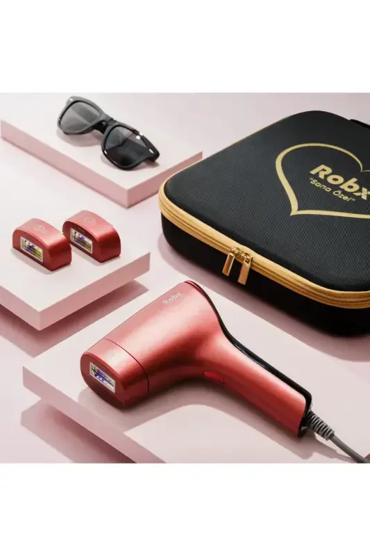 A05 Ipl 3 Million Shots Smart Skin Recognition Ultra Fast Flash 3 Heads Body Face Bikini Male&female Device-Red - ROBX