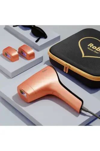 A05 Ipl 3 Million Shots Smart Skin Recognition Ultra Fast Flash 3 Heads Men& Women Device-Orange - 1