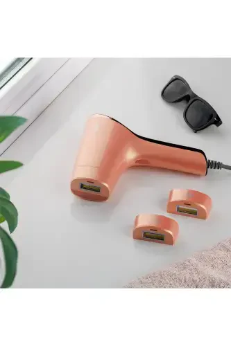 A05 Ipl 3 Million Shots Smart Skin Recognition Ultra Fast Flash 3 Heads Men& Women Device-Orange - 7