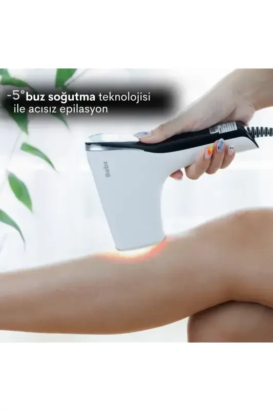 A05 Ipl 3 Million Shots Smart Skin Recognition Ultra Fast Shots 3 Heads Male&female Device-White - 3