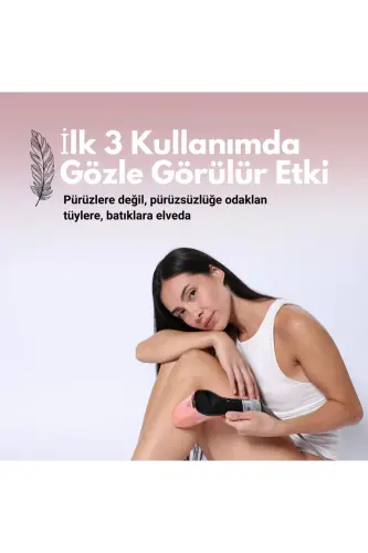 A05 Ipl 3 Milyon Atım Akıllı Cilt Tanıma Ultra Seri Atım 3 Başlık Bay& Bayan Cihazı - Turuncu - 5