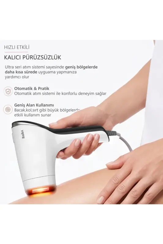A05 Ipl 3 Milyon Atım Akıllı Cilt Tanıma Ultra Seri Atım 3 Başlık Bay&bayan Cihazı - Beyaz - 3