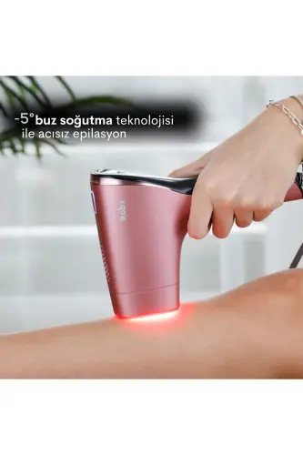 A05 Ipl 3 Milyon Atım Akıllı Cilt Tanıma Ultra Seri Atım 3 Başlık Bay&bayan Cihazı-Pembe - 4