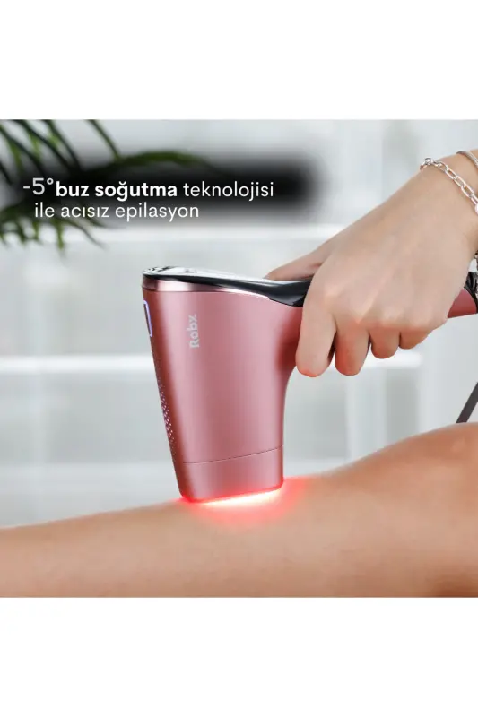 A05 Ipl 3 Milyon Atım Akıllı Cilt Tanıma Ultra Seri Atım 3 Başlık Bay&bayan Cihazı - Pembe - 4