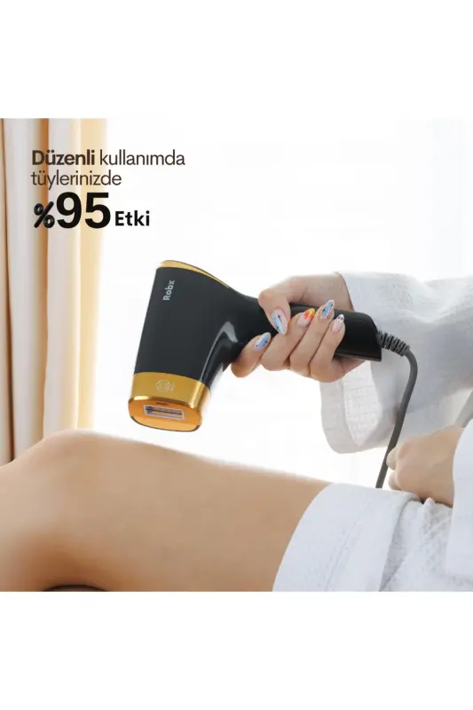 A05 Ipl 3 Milyon Atım Akıllı Cilt Tanıma Ultra Seri Atım 3 Başlık Vücut Yüz Bikini Bay&bayan Cihazı-SİYAH - 4